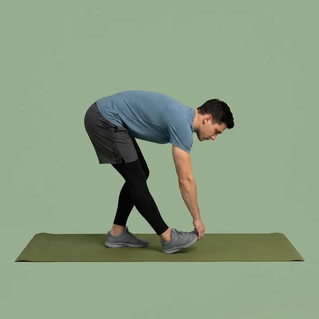 Bent Over Calf exercise demonstration