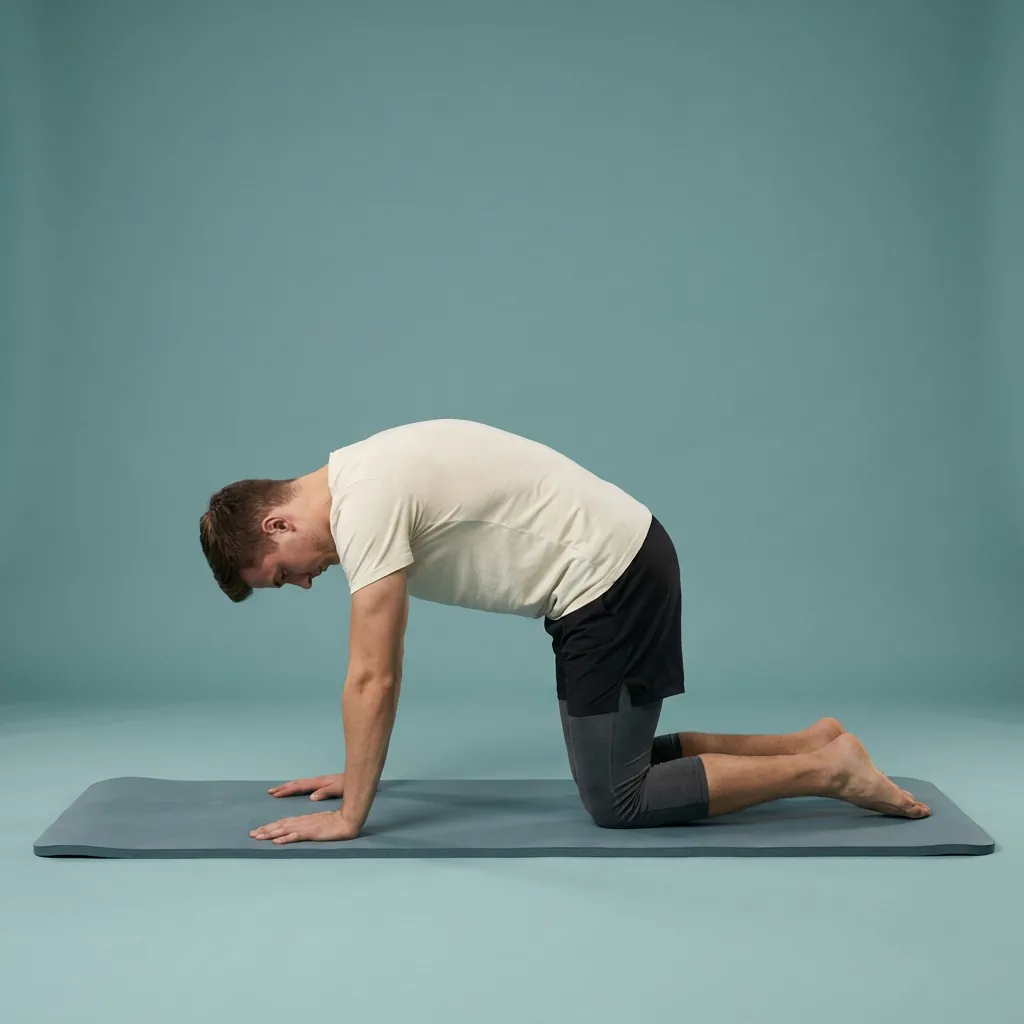 Cat Cow exercise demonstration