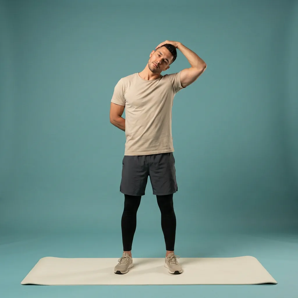 Ear-to-Shoulder exercise demonstration