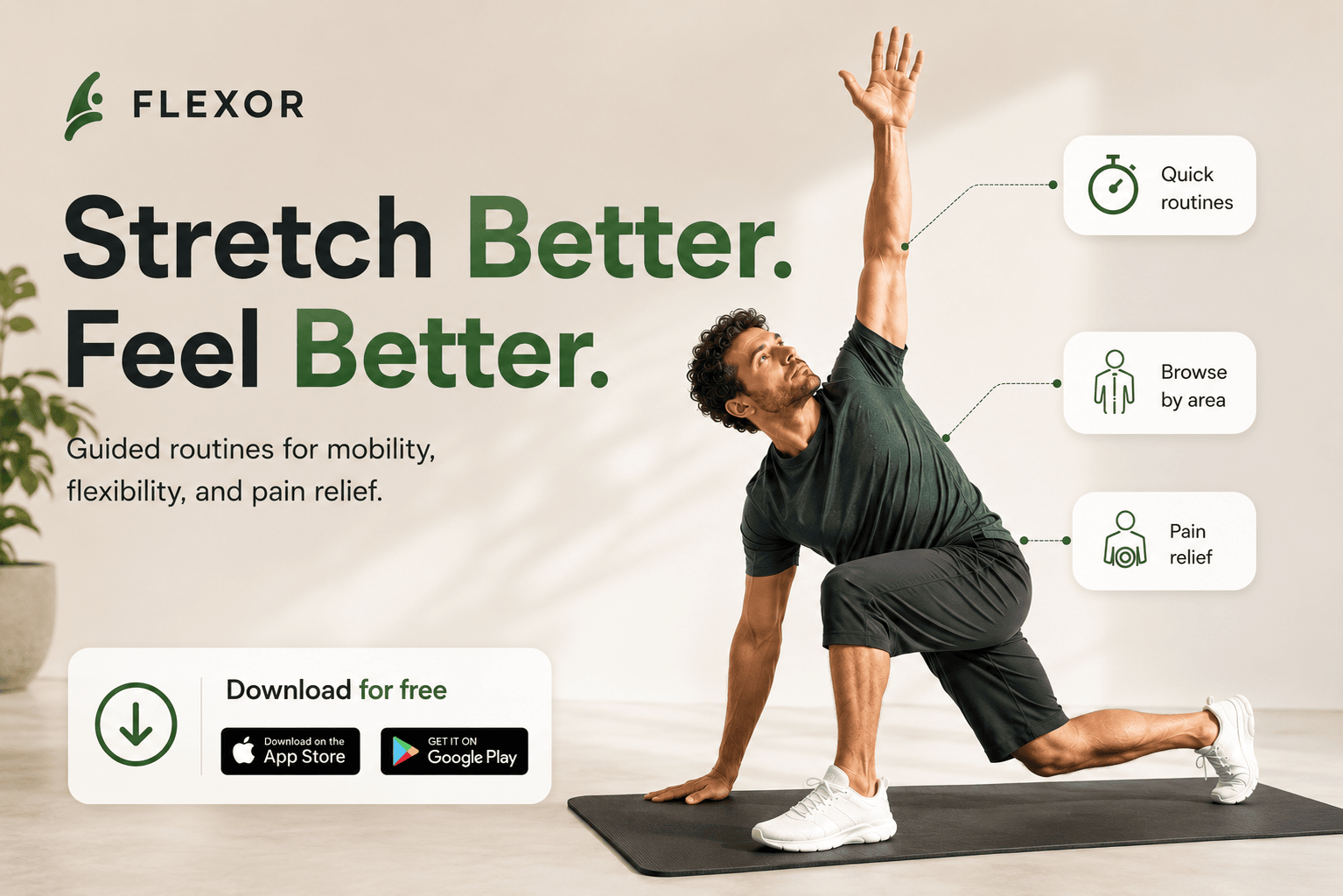 Logo Flexor: Stretching & Fleksibilitas