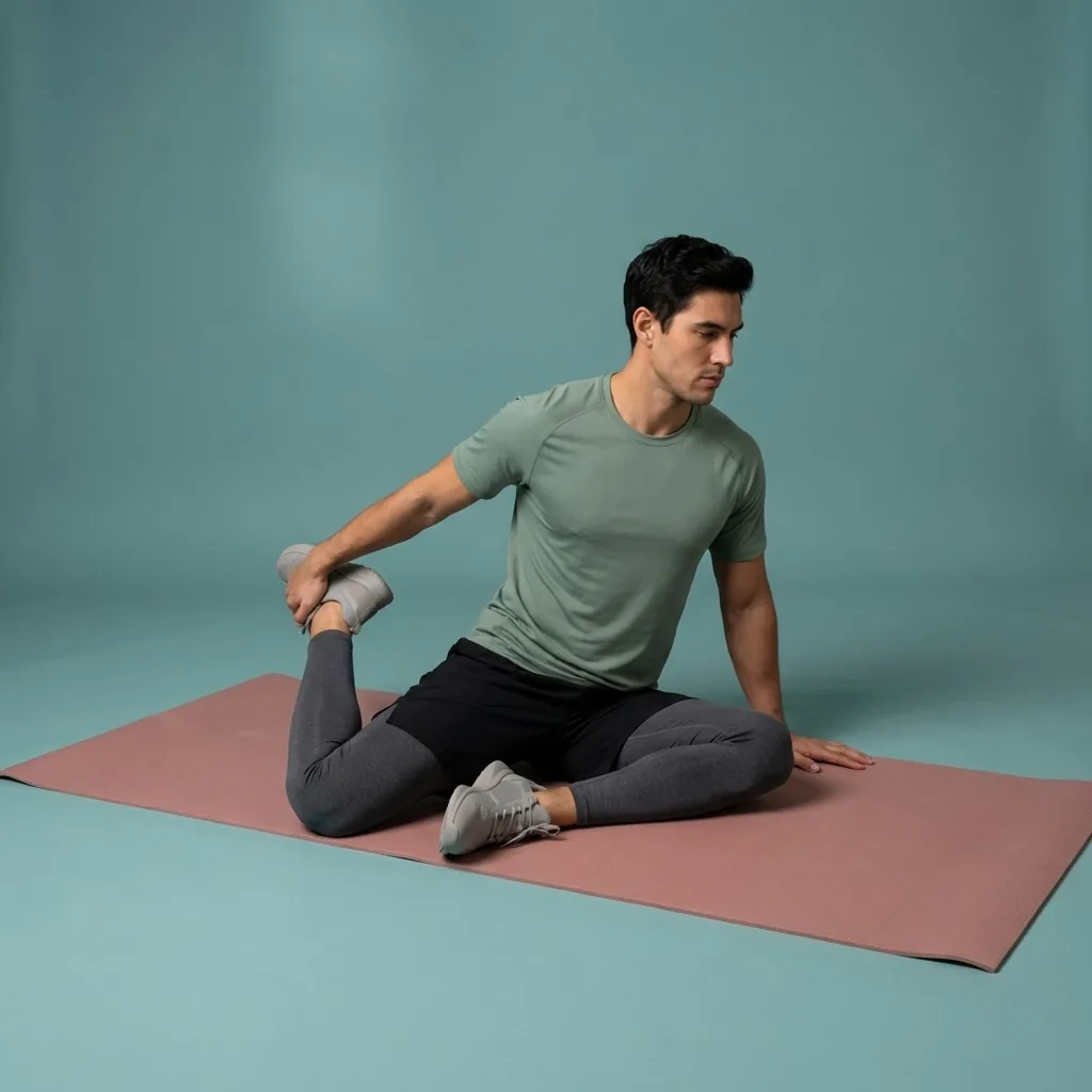 90/90 hip mobility position